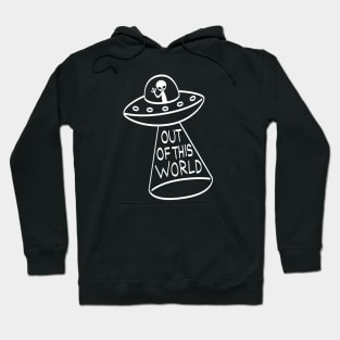 Out of This World - White Hoodie